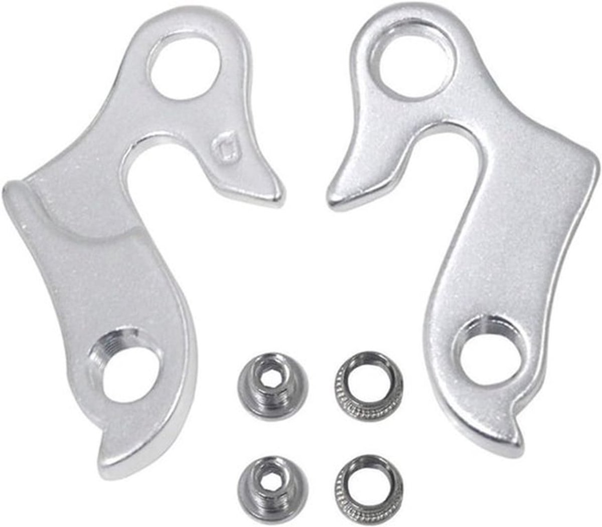 Achterderailleur Hanger Set voor Mountainbike - Inclusief Schroeven en Moeren voor Versnellingsvervanging