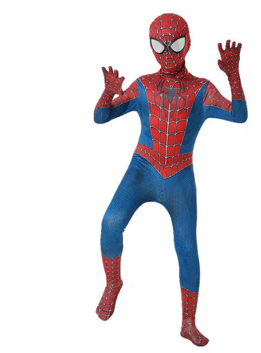 Spider-Man (2004) | eindbaas | Kostuum | 110/116 (4/5 Jaar) | Verkleedkleding | Superhelden