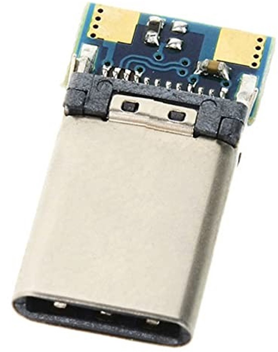 Solidchoice - DIY 24pin USB 3.1 Type C Mannelijke Plug Connector