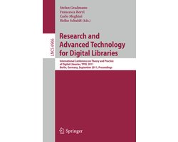 Research and Advanced Technology for Digital Libraries