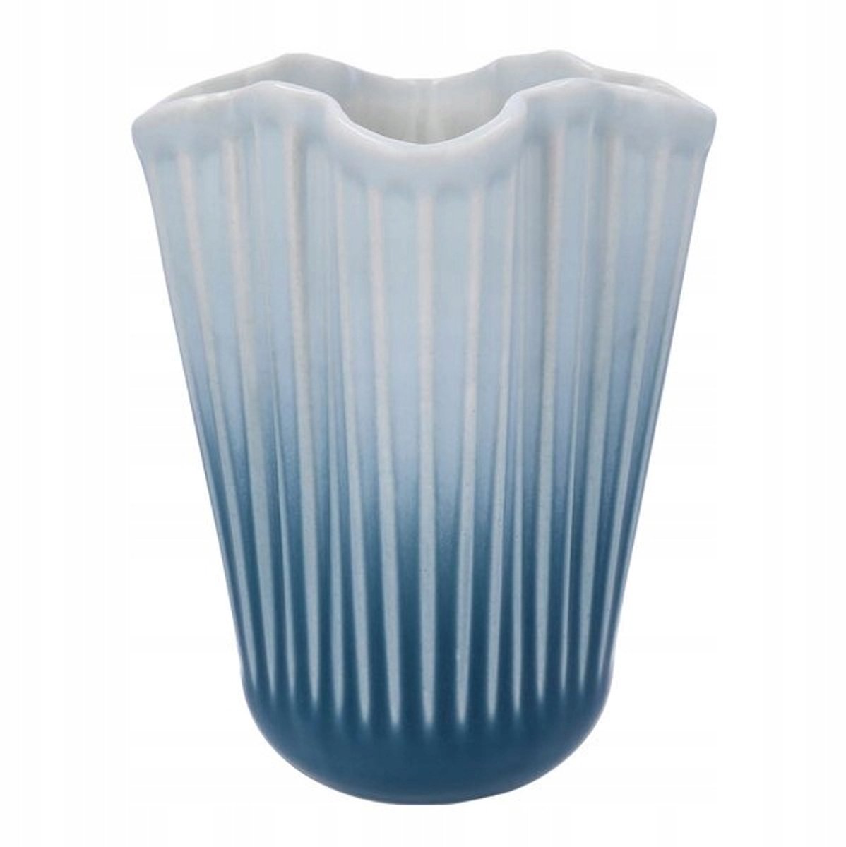 Markless keramische vaas 16,5 cm - elegante blauwe decoratie