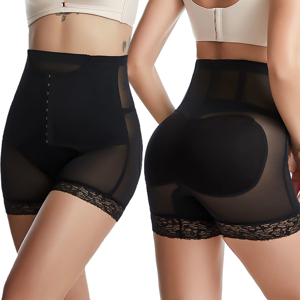 Solidchoice - Dames Shapewear Onderbroek met Hoge Taille