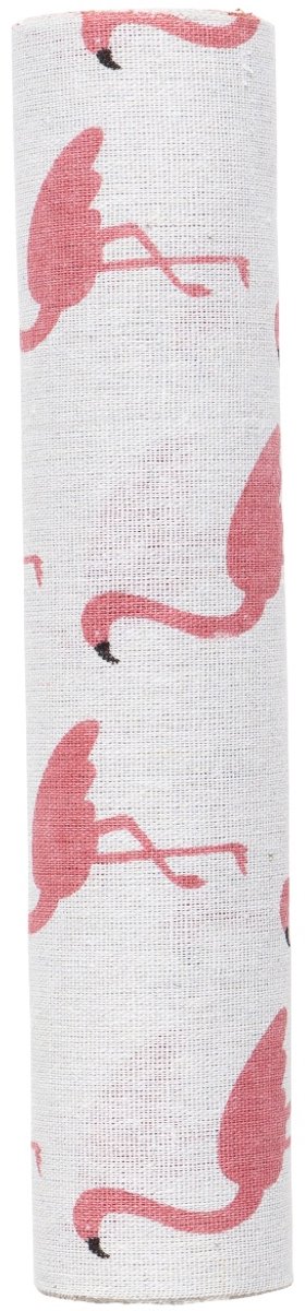 Flamingo Tafelband roze 30cmx3mtr (rolled) (20 in box)