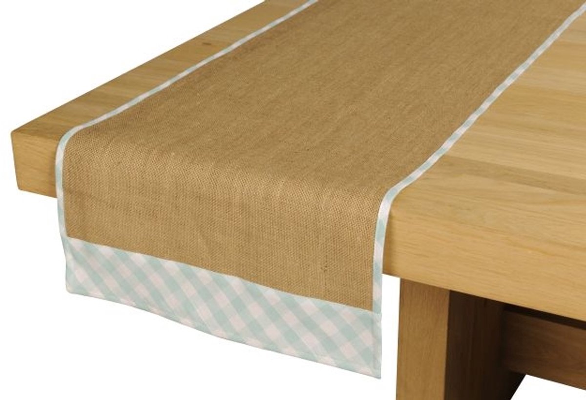 Provence Tafelloper blauw 42x145cm