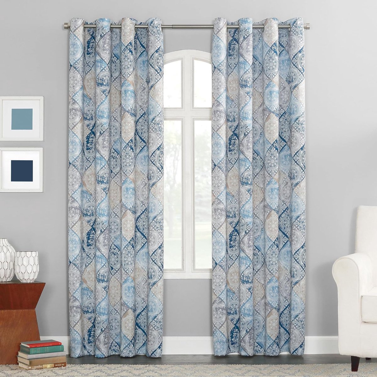 SnelShoppen - Thermisch Geïsoleerd Gordijn Paneel 50918 - Ruisonderdrukkend, Energie Besparend, 140x240 cm, Zwart, Ideaal voor Woonkamer & Slaapkamer