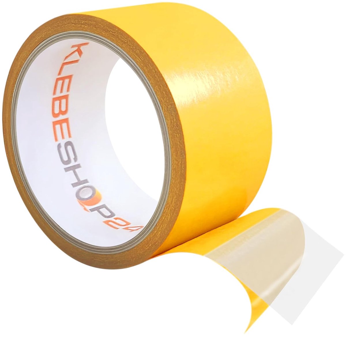 SnelShoppen - Dubbelzijdige tape, handafscheurbaar, keuze uit breedte, 10/50 m, sterke en permanente hechting, universele plakband voor papier, metaal