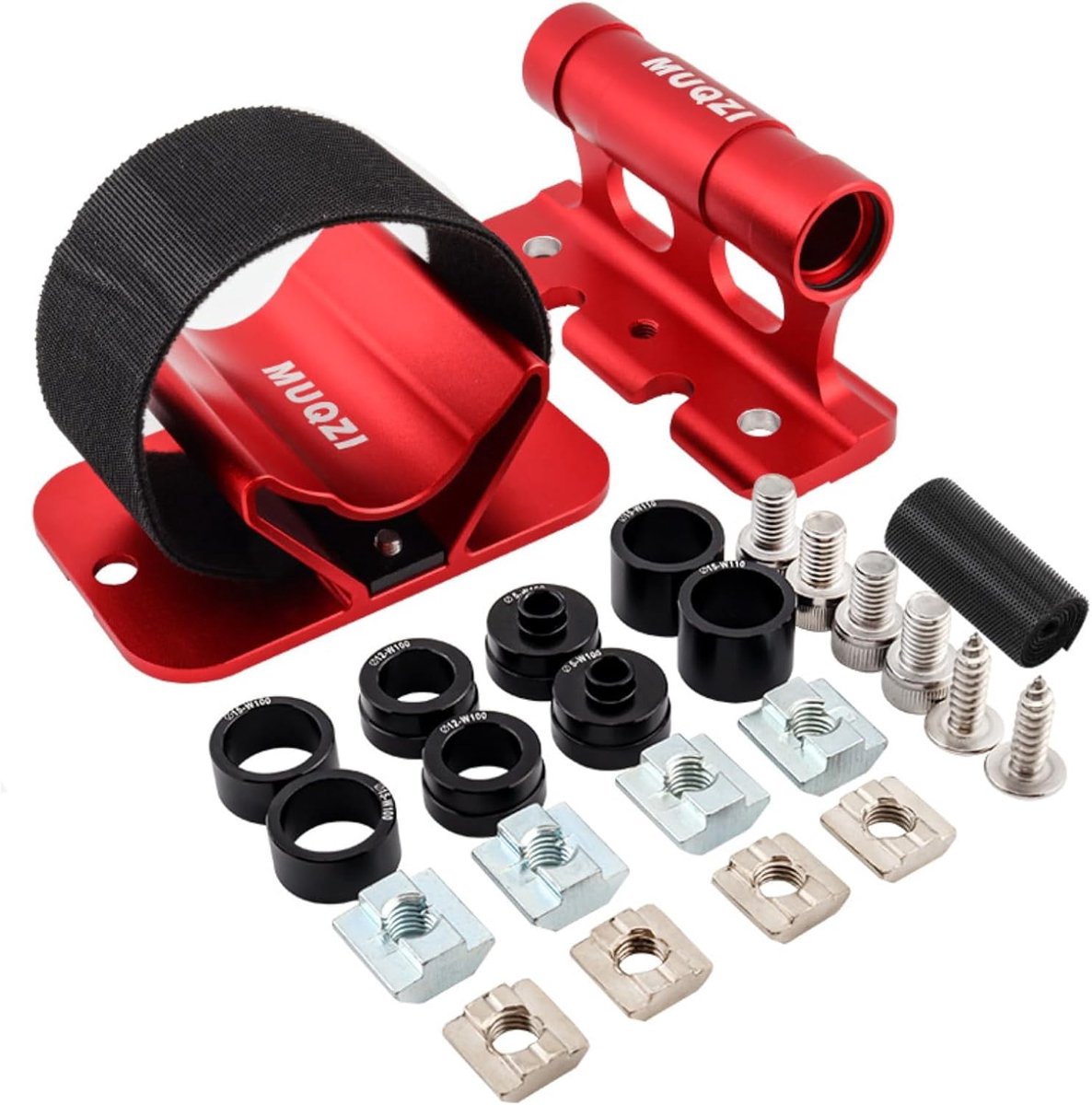 SnelShoppen - Bicycle Fork Holder Aluminium Alloy, MTB Fork Mount, Voor Voorvork, Fietsaccessoires, Robuust en Corrosiebestendig, 4 Sets Conversieacce