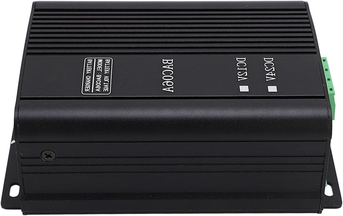 Druppellader Generator - Slimme Acculader - Batterij Onderhoud - Aluminium Legering - 12V 2A - Zwart