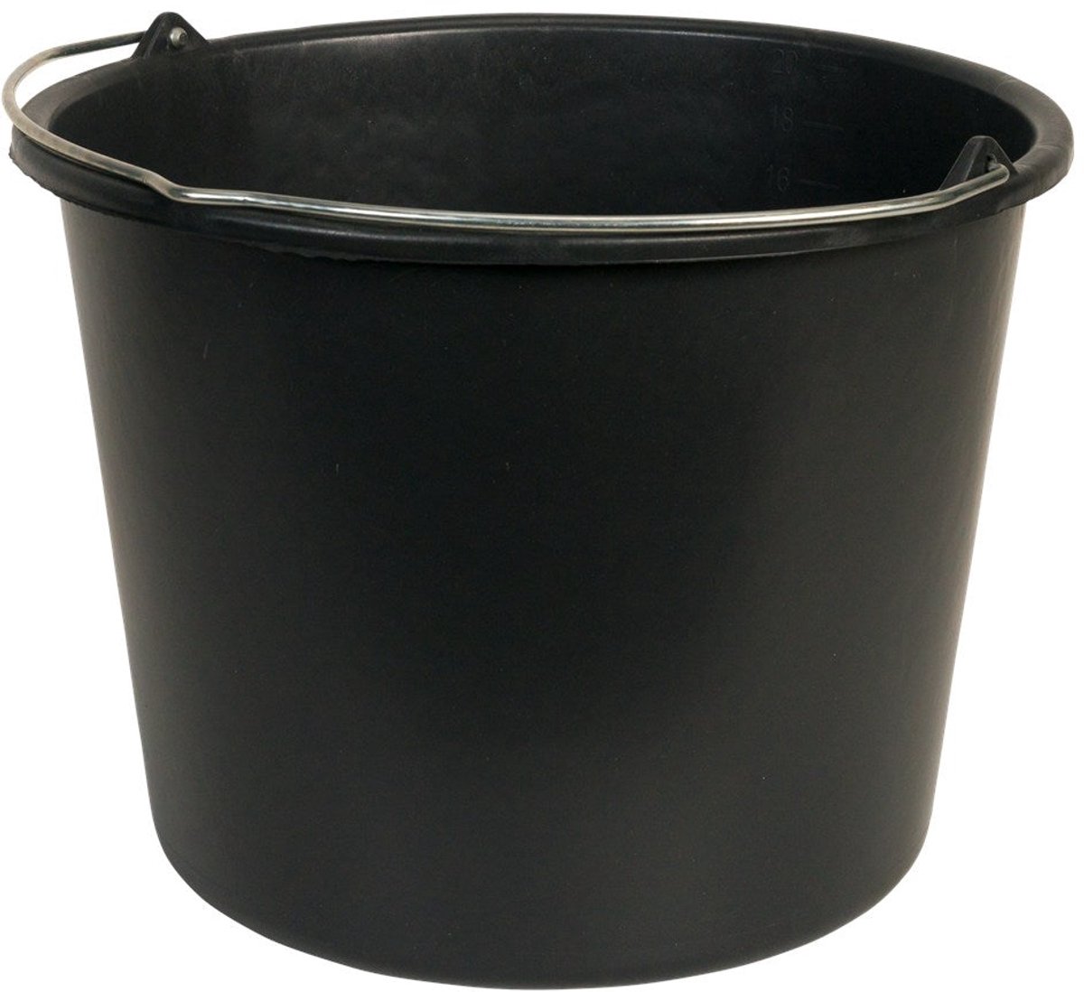 KELFORT BOUWEMMER DURABLE D 20L LDPE ZWART
