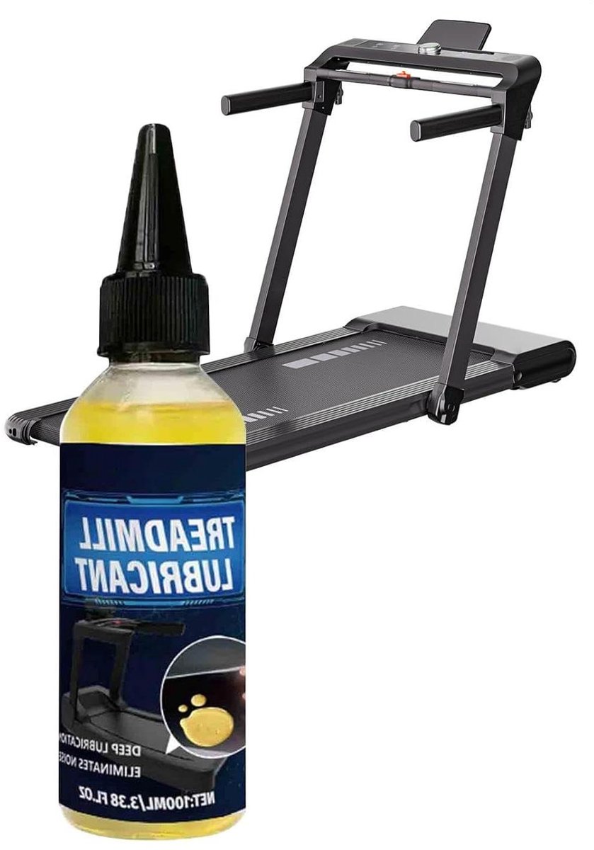Loopband Smeermiddel - Loopband Olie - Fitnessapparatuur Onderhoud - Geluidsreducerend - 100 ml - Transparant