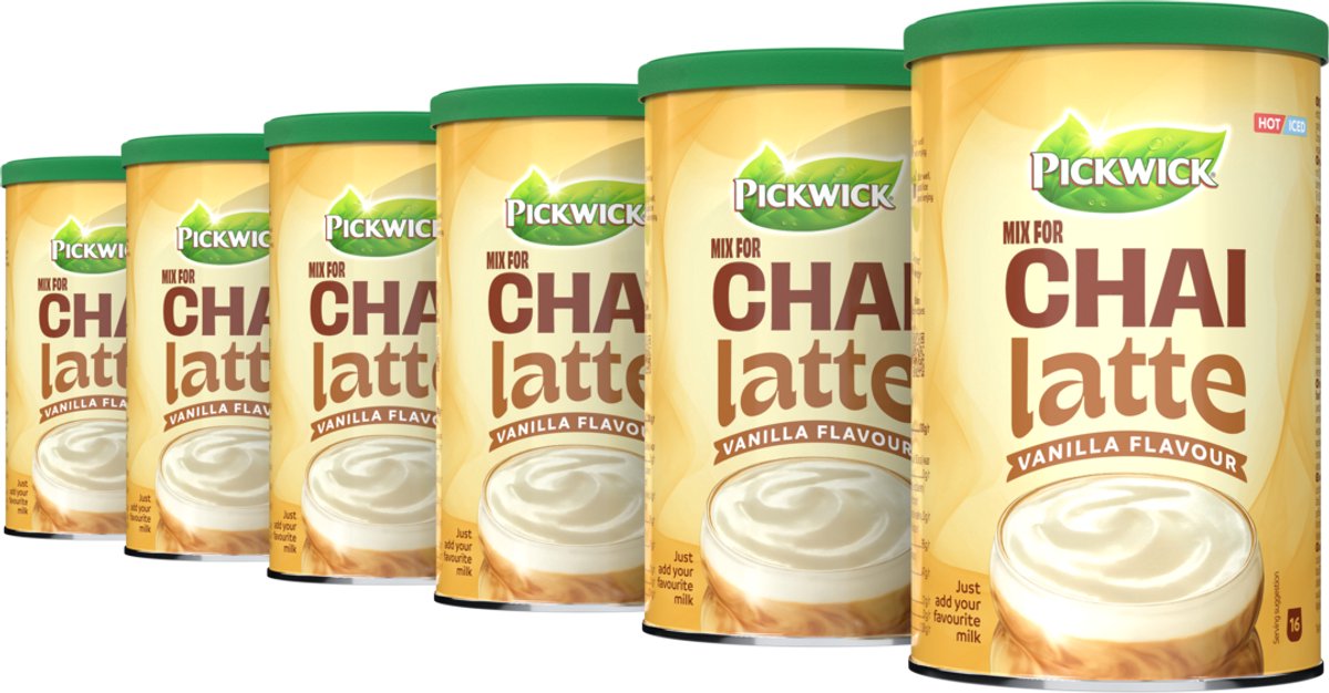 Pickwick - Vanille Chai Latte mix - 240 gram - 6 stuks