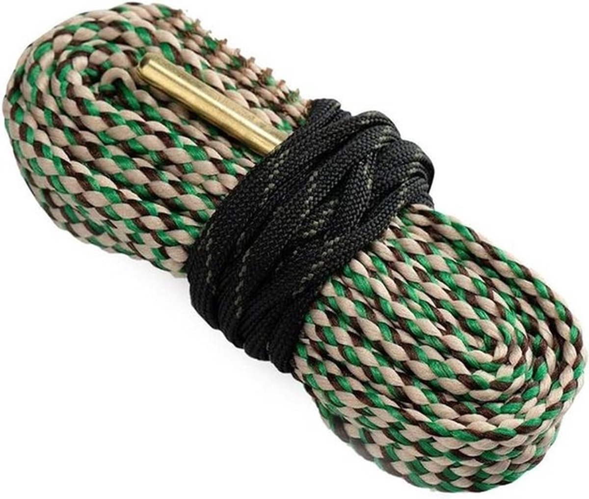 loopreinigingskoord - geweer - universele kit - zwart - schoonmaken - geweer - geschikt voor meerdere kalibers - compacte vormgeving - boringreiniger .30Cal.308 30-06 .300 .303 en 7.62mm.