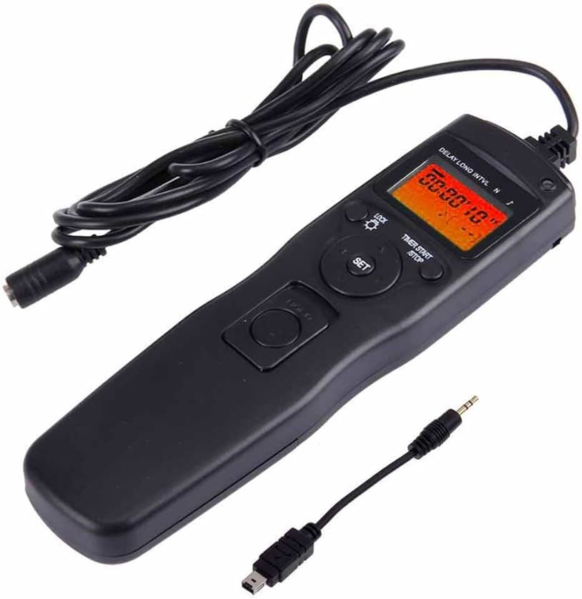 Lcd-timer, afstandsbediening, time-lapse, intervalometer, afstandsbediening voor Nikon Z6 Z7 Coolpix A Df D90 D600 D610 D3100 D3200 D3300 D5000 D5100 D5200 D5300 Digitale DSLR camera