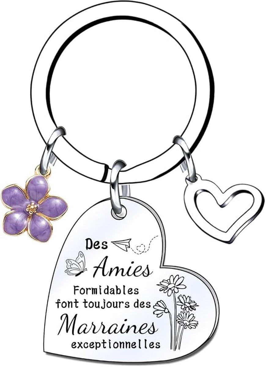 Kerstcadeaus voor Tata Sleutelhanger Geweldige Vriendinnen Uitzonderlijke Tata Sleutelhanger voor Aankondiging Zwangerschap Tata Geboorte Kind Idee Cadeau Advertentie Baby Meisje Jongen (1)