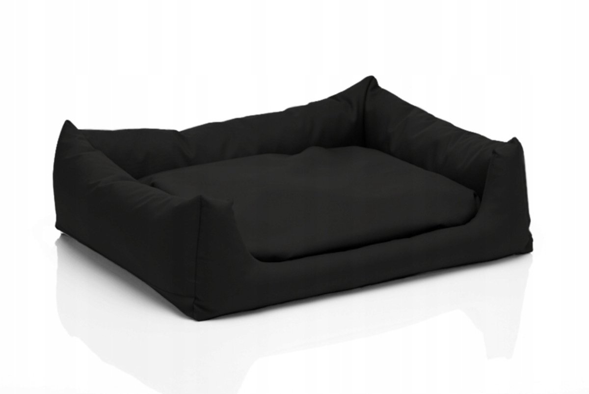 Luxe Hondenkussen Pola 100x80cm - Zwart, Comfortabel en Duurzaam