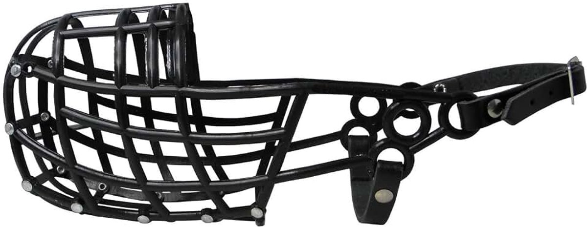Pare Amathinings Muilkorf voor honden met verstelbare riem, muilkorf met ideale pasvorm, perfect voor training of races, racemuilkorf van licht flexibel materiaal voor comfortabel dragen