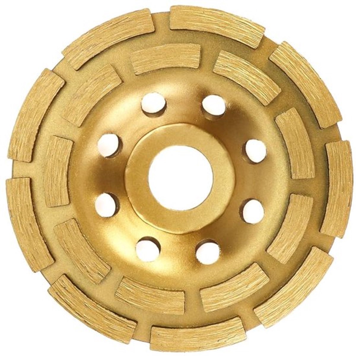 Diamantkomschijf 115 mm x 22.2 mm voor beton, gips, graniet, hars, tegellijm, natuursteen - Slijpschijf met diamant voor diverse materialen