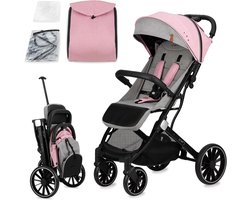Kinderwagen buggy - Reisbuggy inklapbaar - Wandelen en winkelen - Lichtgewicht 75kg - Vana