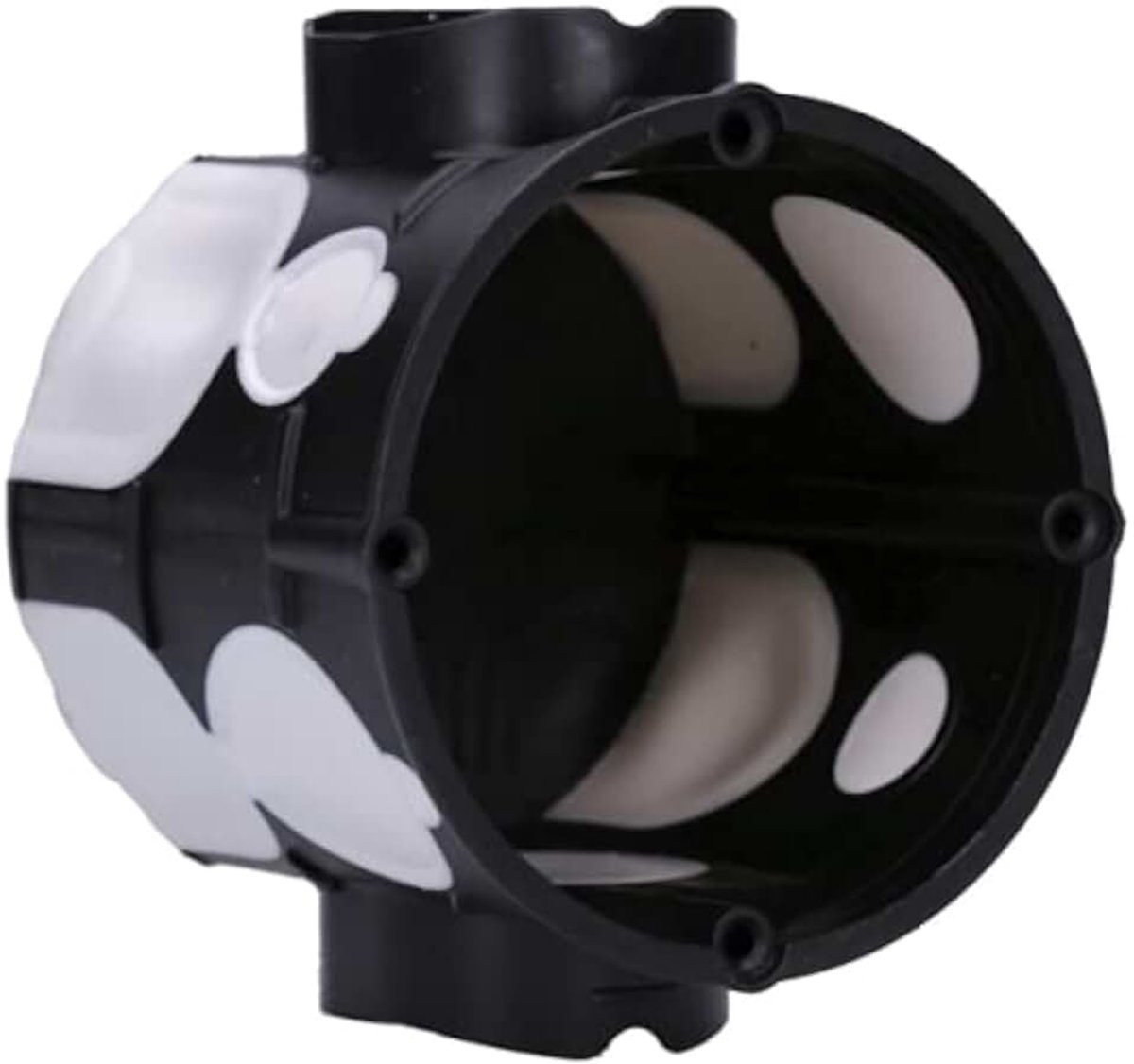 100 stuks inbouwapparaat schakelkast winddicht UP 60 mm diep Ø 60 mm M25