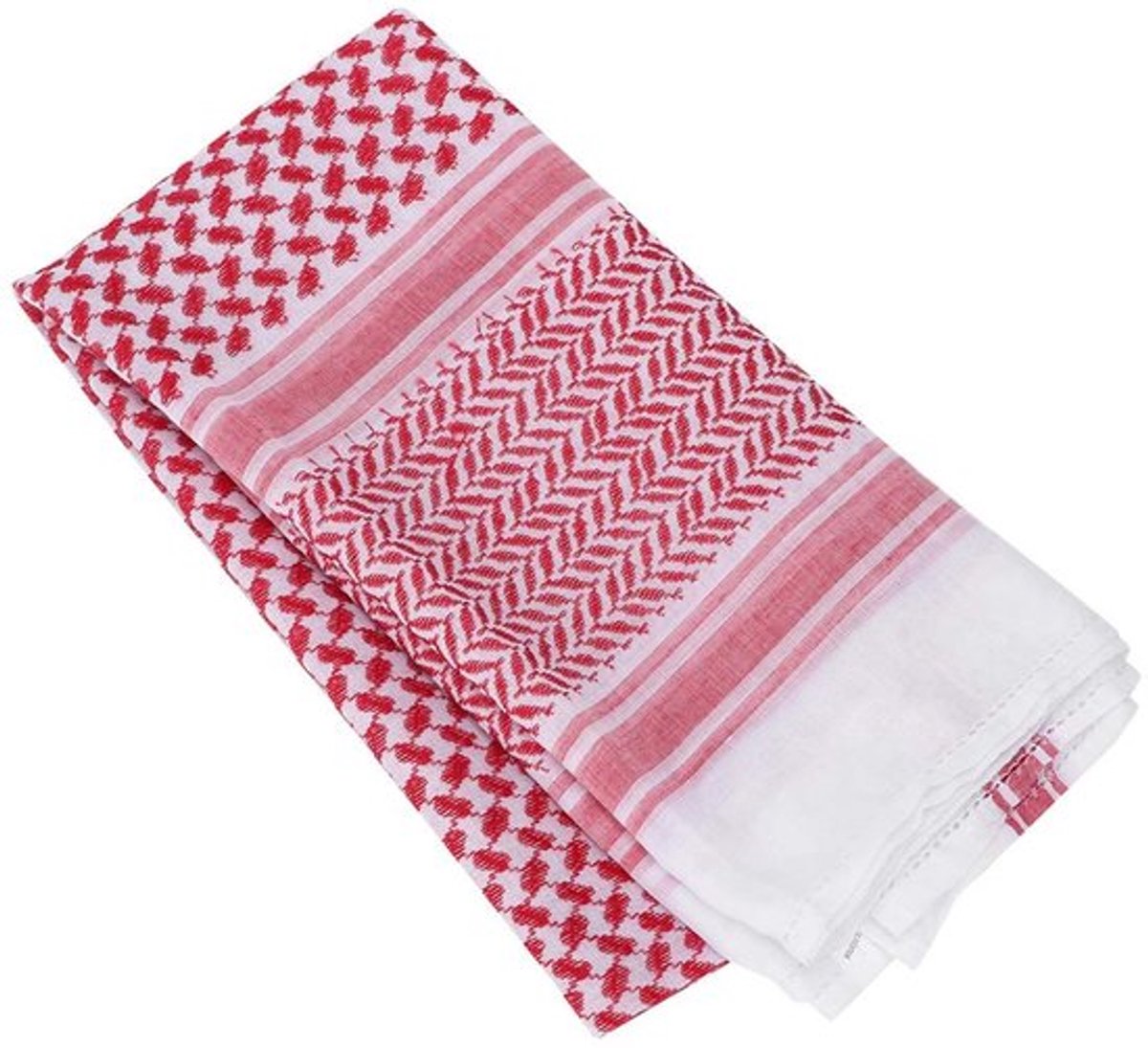 Arabische Hoofddoek - Traditionele Sjaal - Uniek en stijlvol - Rood - Polyester Plaid - Geschikt voor mannen - Modieuze tulband