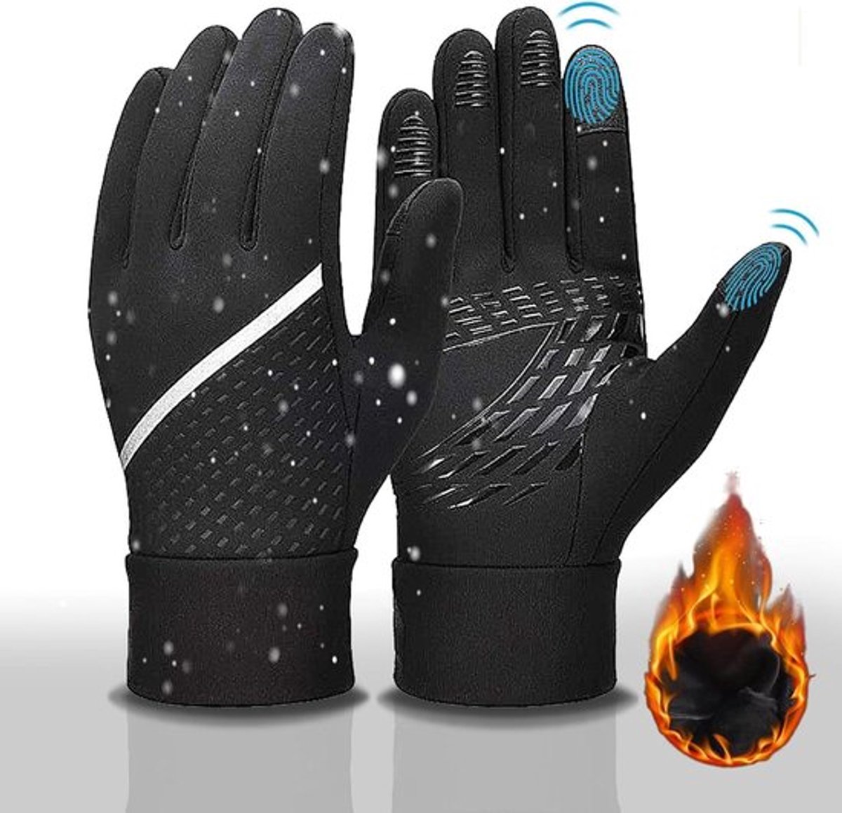 Warme handschoenen voor heren en dames - geschikt voor fietsen, hardlopen en hiking