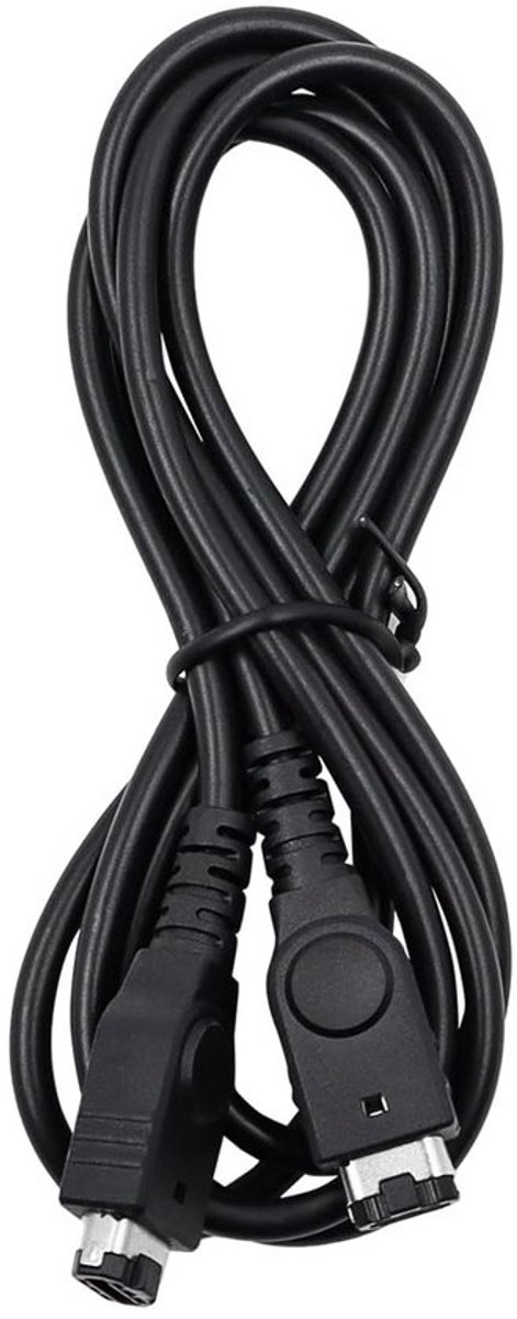 Link-kabel Stabiele/Snelle Verbinding - Game Boy Advance - Game Boy Advance SP - Multiplayer-plezier - Eenvoudige Installatie - Zwarte Kleur