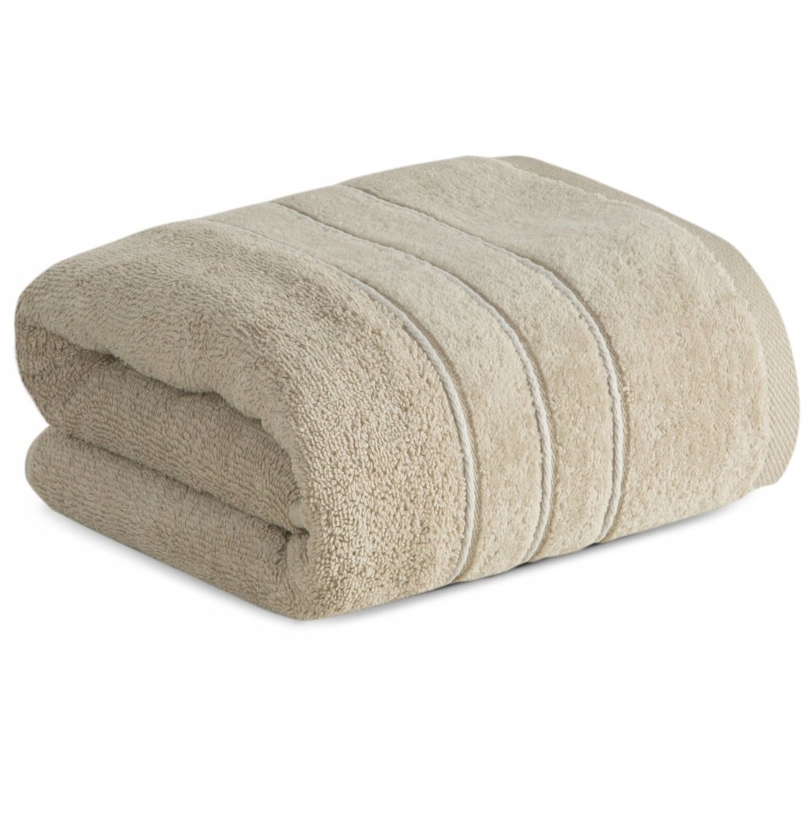 Sibel Badhanddoek 70x140 cm Beige - Zacht & Absorberend