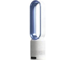 Casalora Ventilator Staand - Bladloze Ventilator 58 cm - Luchtcirculator met Afstandsbediening, 8 Snelheden, 90° Oscillatie, Timer en Luchtzuivering – Veilig en Comfortabel voor Woonkamer, Slaapkamer en Kantoor - Blauw