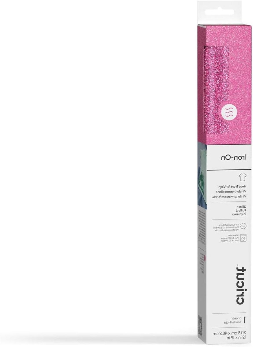 Glitter Strijkfolie - Textiel Transfer - Kleding Personaliseren - Duurzaam Ontwerp - 0.5 meter - Roze