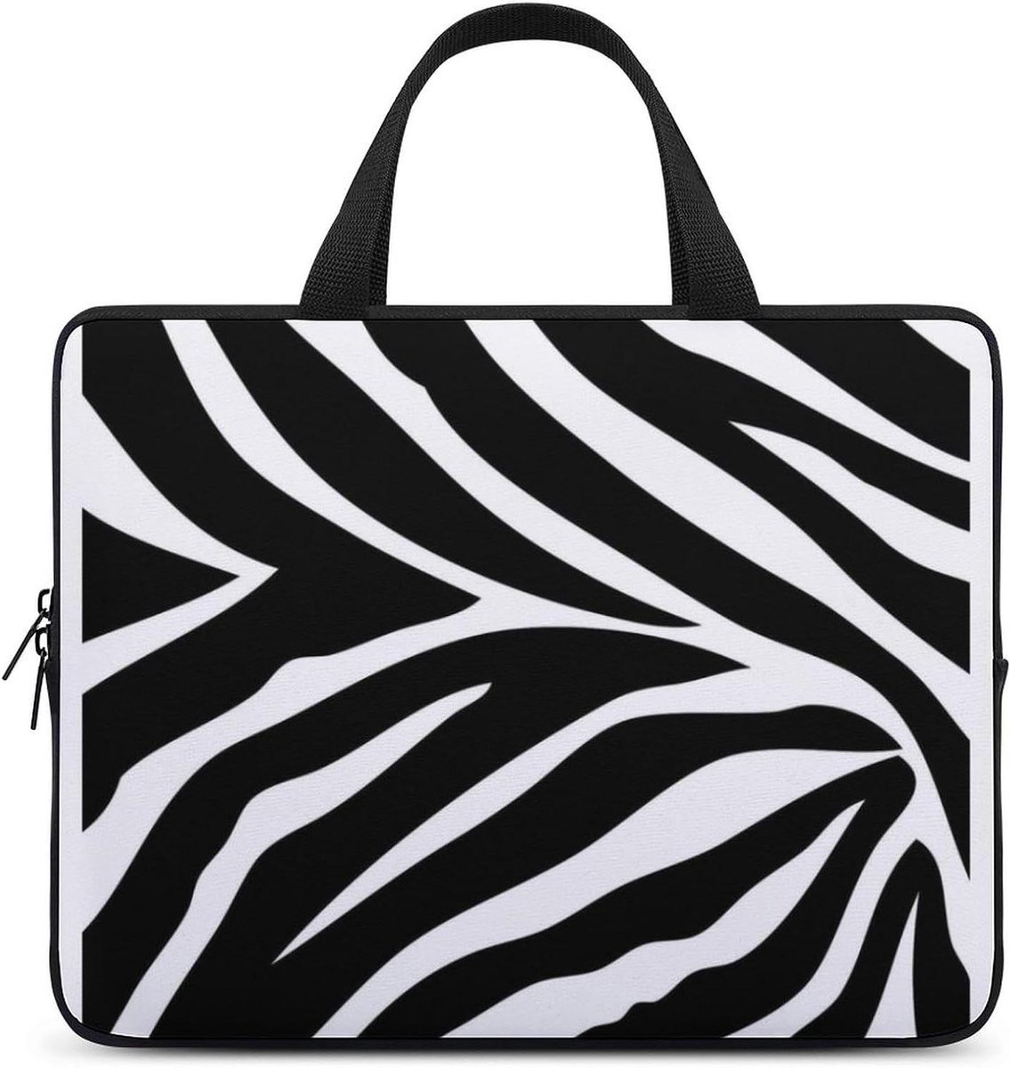 Laptophoes - Laptoptas - Dagelijks Gebruik - Waterdicht Materiaal - 12 inch - Zebraprint
