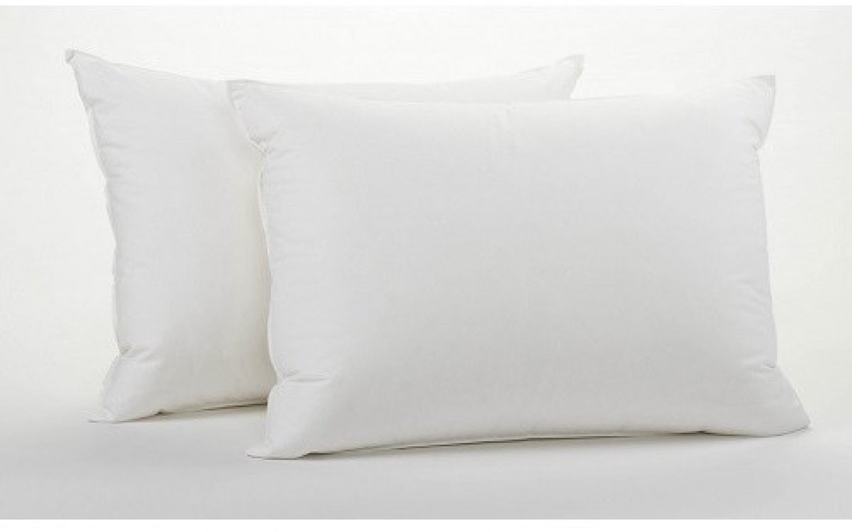 MatrasDirect Synthetisch Comfortbolletjes Kussen - 60x70 Wit