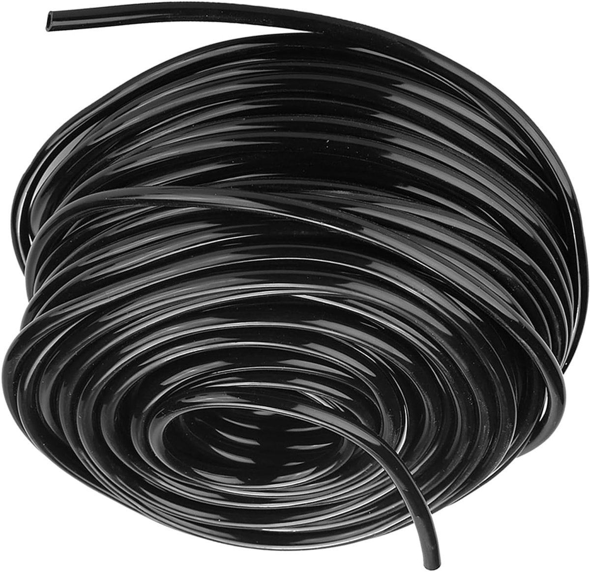 Tuinslang - Waterleidingslang PVC - Gazon Besproeien - Duurzaam Flexibel Materiaal - 50 Meter - Zwart – foto 4