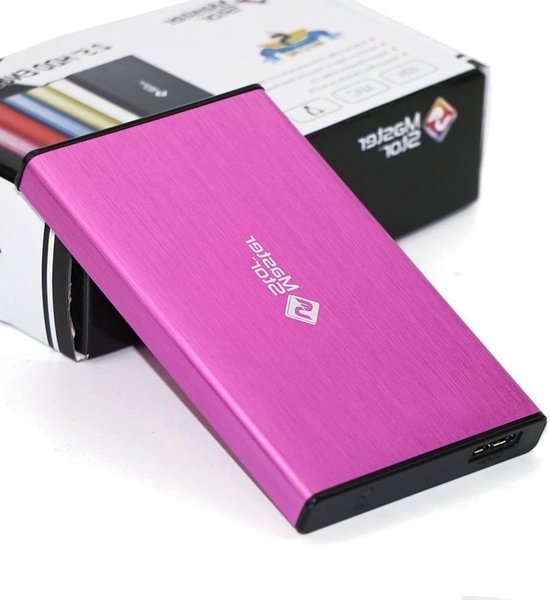 Draagbare Externe Harde Schijf USB 3.0 - Compact & Supersnel - Diverse Capaciteiten (incl. 500GB Roos) van Merkloos — afbeelding 5