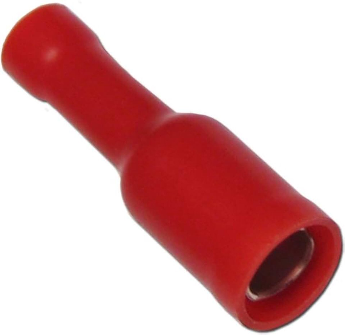 100 x ronde insteekmof rood voor kabel 0,5-1,5mm²