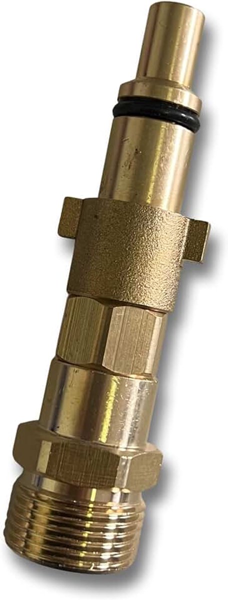 Smartek adapter TR22 Easy Lock naar M22 voor Kärcher HD/HDS, hogedruk | Robuuste adapter voor compatibele hogedruksystemen; controleer schroefdraad, afdichting, werkdruk en apparaat vóór aankoop.