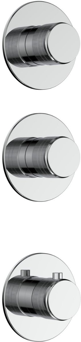 ALONI Stria afbouwdeel douchemengkraan – 2-weg – thermostatisch – chroom