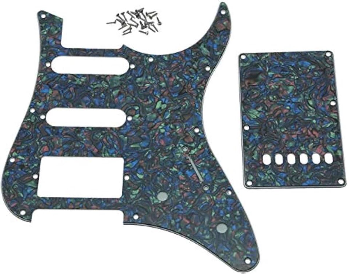 Gitaar HSS slagplaat en Tremolo Cover past op Yamaha PACIFICA gitaar Abalone Pearl