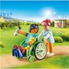 foto van PLAYMOBIL City Life Patient in rolstoel - 70193
