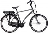 Gano Classic E3 Elektrische Herenfiets - Stadsfiets - 57 cm - Grijs