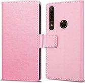Honor 9X hoesje - Book Wallet Case - roze