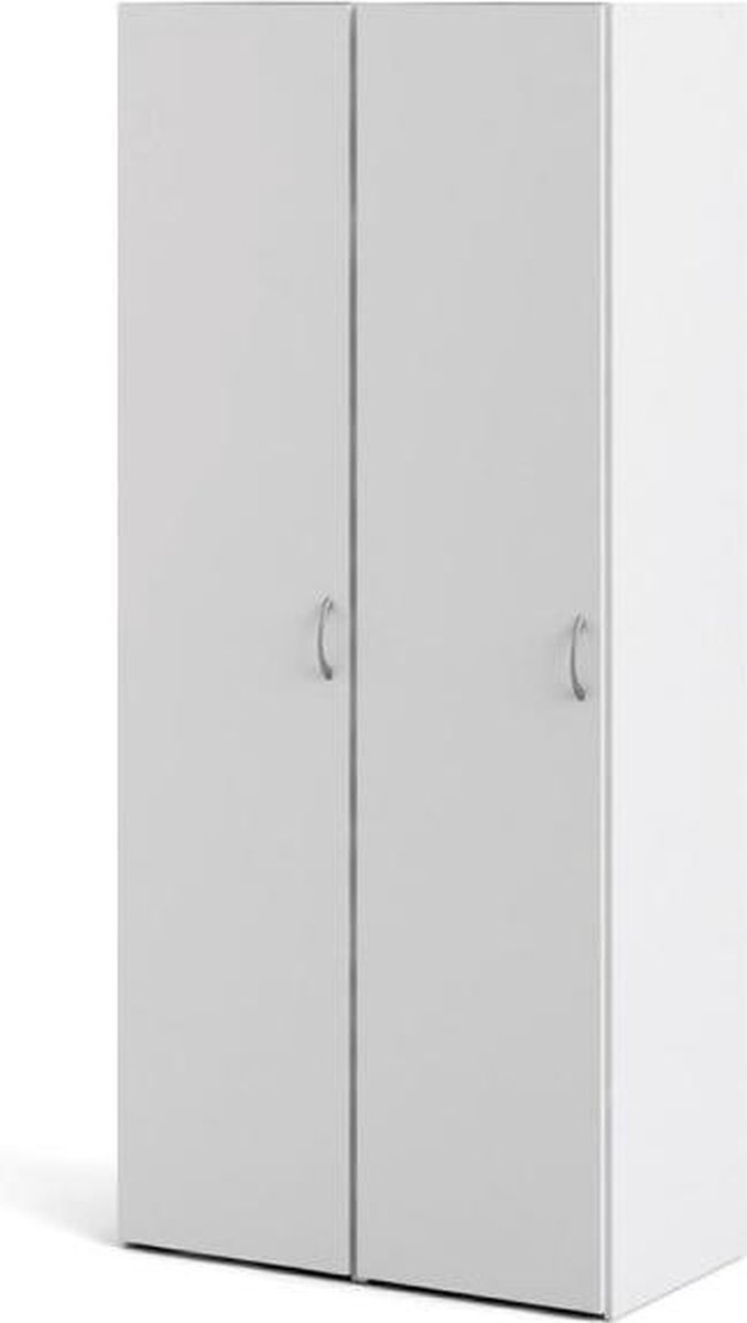 vervormen suspensie voor Spell kledingkast 2 deuren wit. | bol.com