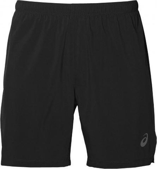 Asics Silver 7inch hardloopshort heren zwart | bol.com