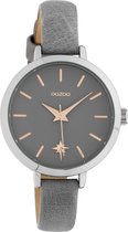 OOZOO Timepieces Grijs horloge  (38 mm) - Grijs