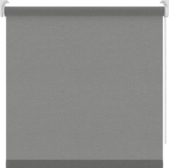 BloomTheRoom rolgordijn - Structuur grijs - Verduisterend - 120x190 cm