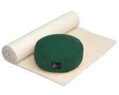 Yoga-Set Comfort Edition - Meditation natur 75 x 200 cm green Fitnessmat YOGISTAR