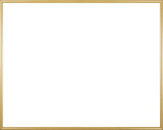 Homedecoration Easy – Fotolijst – Fotomaat 26x65 cm – Kunststof – Licht beuken