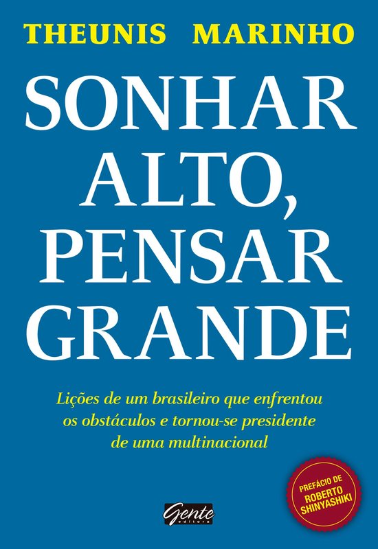 Sonhar alto, pensar grande - cover