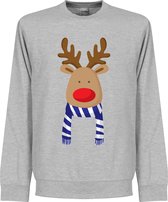 Reindeer Chelsea Supporter Sweater - L