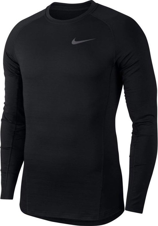 Nike Pro Warm Top - Thermoshirt - zwart - L | bol.com