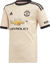 Adidas Manchester United 19/20 JR Uitshirt - Voetbalshirts  - goud - 152